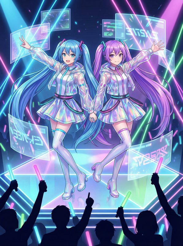探花动漫-双子偶像演唱会